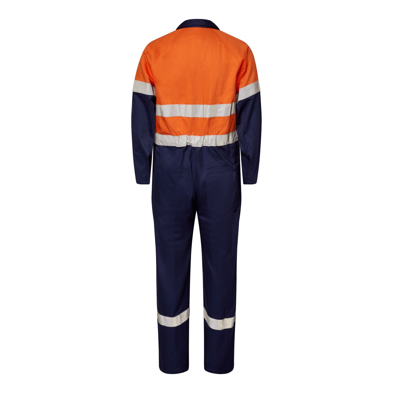 LIGHT WEIGHT HI VIS COTTON DRILL REFLECTIVE COVERALL – image 2