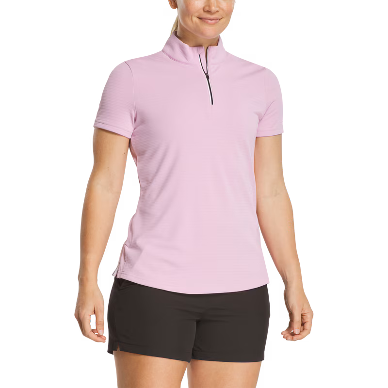 Quarter-Zip Short Sleeve Shirt illustration
