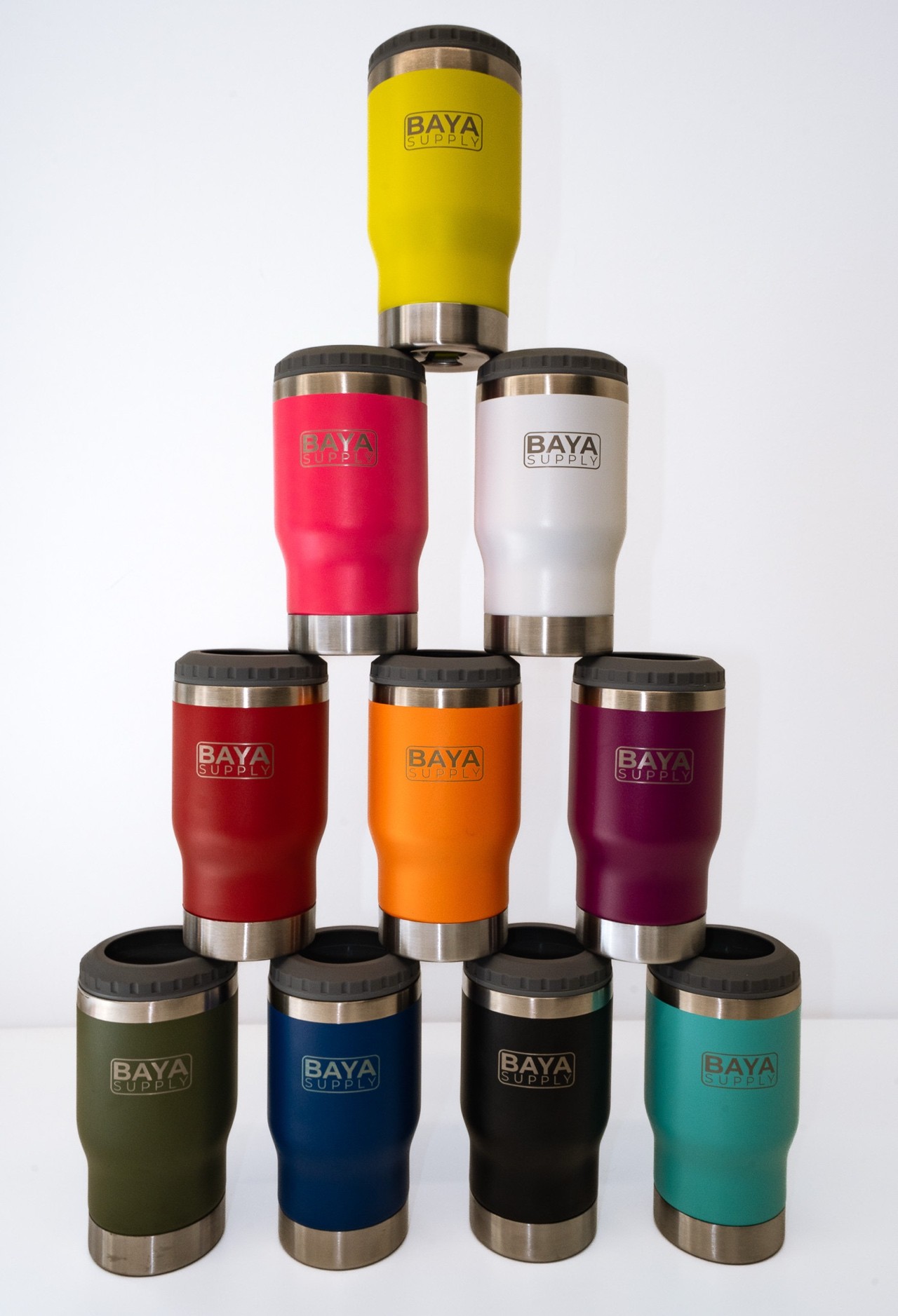 5-in-1 Stubby Cooler Coffee Cup illustration